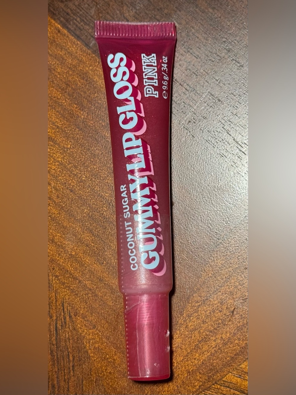 Victoria Secret Pink Coconut Sugar Gummy Lip Gloss 9.6g .34oz New Sealed